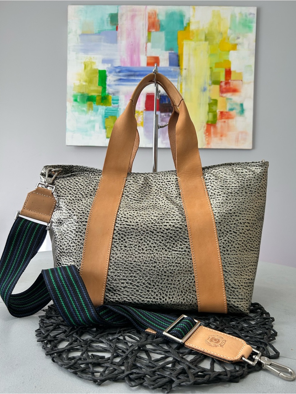 Consuela Tommy Carryall Metallic Pewter